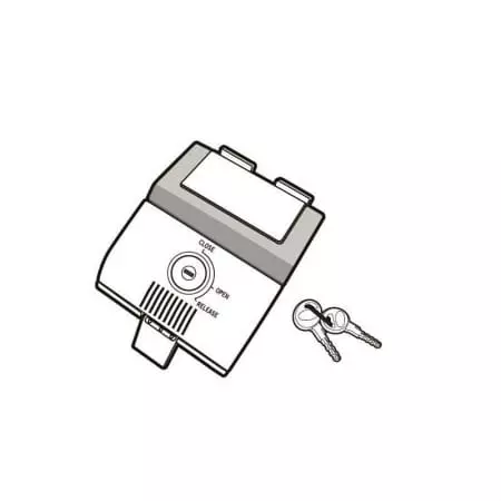 Serrure Shad SH48 Gris Titanium