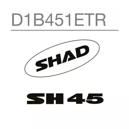 Autocollants Shad SH45 2011