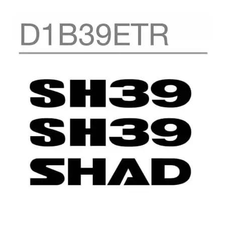 Autocollants Shad SH39