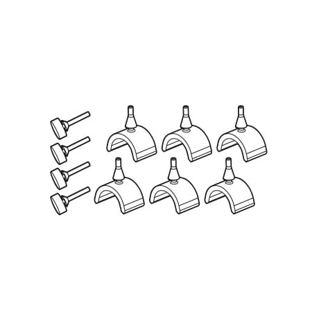 Tampons Caoutchouc Shad Valise SH23