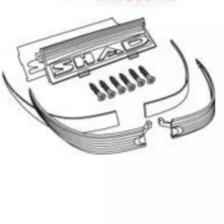 Catadioptre Top Case Shad SH50