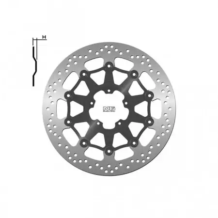 Disque de Frein NG 1517 Rond Flottant - Freinage NG BRAKE