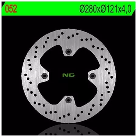 Disque de Frein Avant Gauche NG 052 Rond Fixe Suzuki - Freinage NG BRAKE