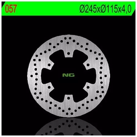 Disque de Frein Avant NG 057 Rond Fixe Yamaha XTZ750 Super Tenere - Freinage NG BRAKE