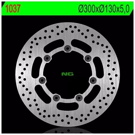 Disque de Frein Avant Gauche NG 1037 Rond Fixe - Freinage NG BRAKE