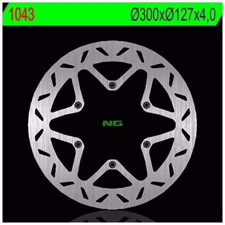 Disque de Frein Avant NG 1043 Rond Fixe KTM - Freinage NG BRAKE