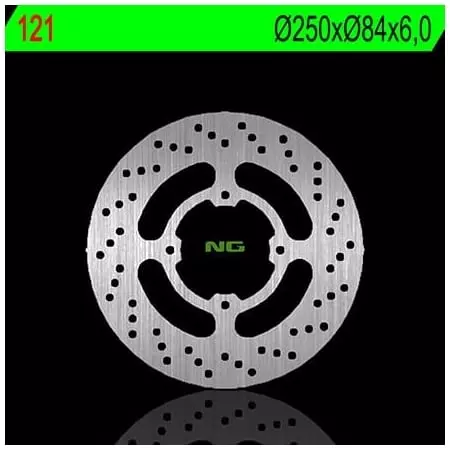 Disque de Frein Arrière Droit NG 121 Rond Fixe Suzuki - Freinage NG BRAKE