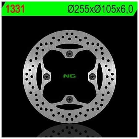 Disque de Frein Arrière NG 1311R Rond Fixe KTM - Freinage NG BRAKE