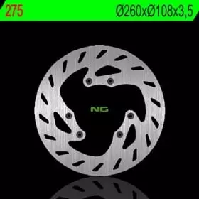 Disque de Frein Avant Gauche NG 275 Rond Fixe Peugeot XPS 50 SM
