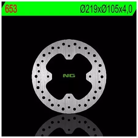 Disque de Frein Arrière NG 653 Rond Fixe Polaris Sportsman - Freinage NG BRAKE