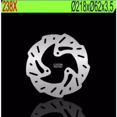 Disque De Frein NG 238x Pétale Fixe - Freinage NG BRAKE