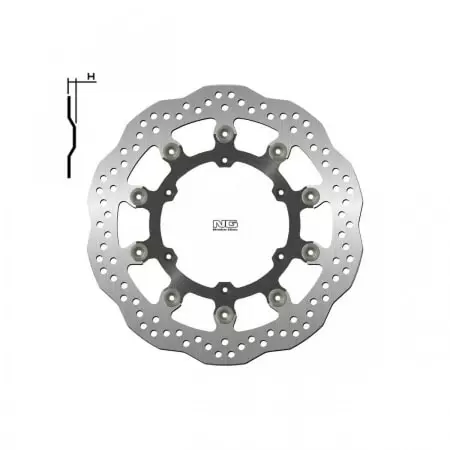 Disque De Frein Avant NG 1224xg Pétale Semi-Flottant Husaberg/KTM - Freinage NG BRAKE