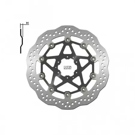 Disque De Frein Avant NG 1643xg Pétale Flottant Honda CRF1000l Africa Twin - Freinage NG BRAKE