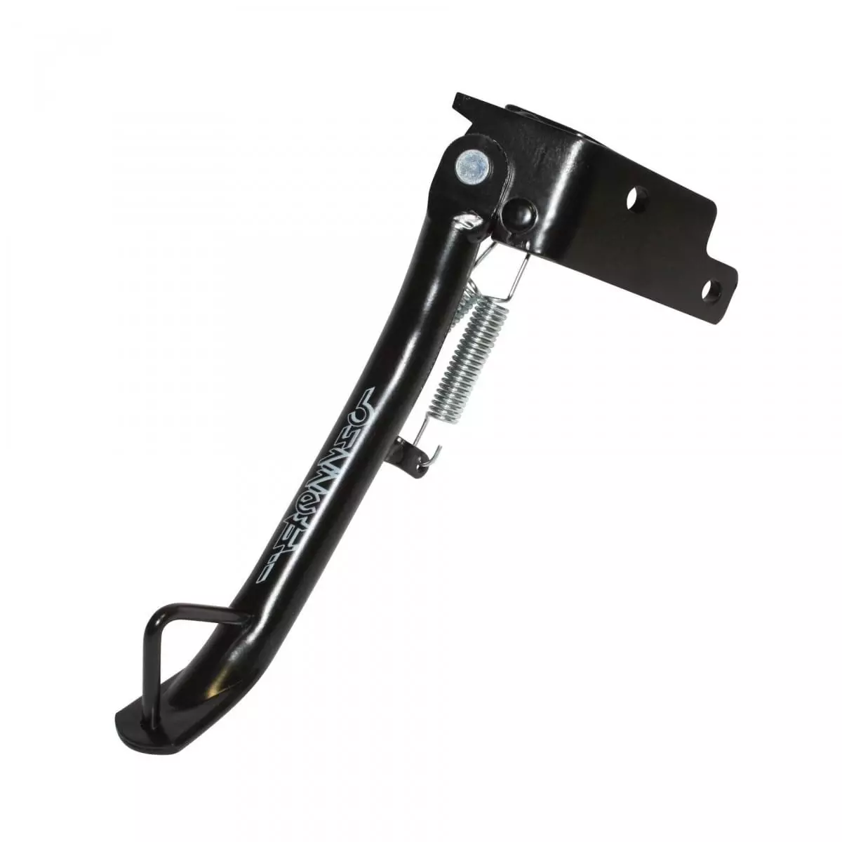 Béquille Latérale Universelle Buzzetti - Longueur 250 Mm, Pour Cadre De 26 Ou 32 Mm De Diamètre - Noir