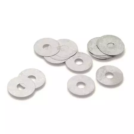 Clapets De Suspension Innteck Acier Diamètre Intérieur 6 mm x Diamètre Extérieur 22 mm x Épaisseur 0,15 mm 10 Pièces