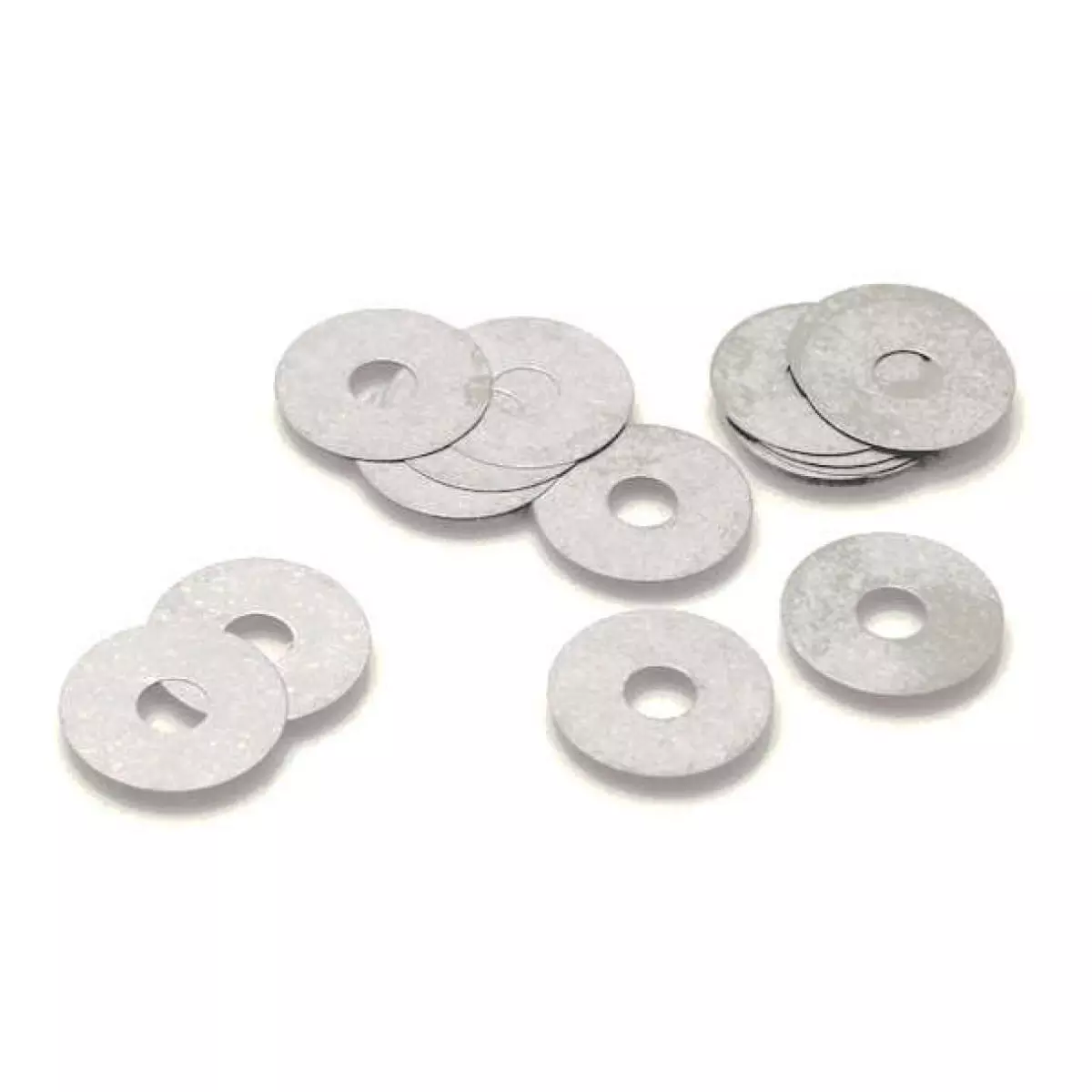 Clapets De Suspension Innteck Acier Diamètre Intérieur 6 mm x Diamètre Extérieur 23 mm x Épaisseur 0,10 mm 10 Pièces