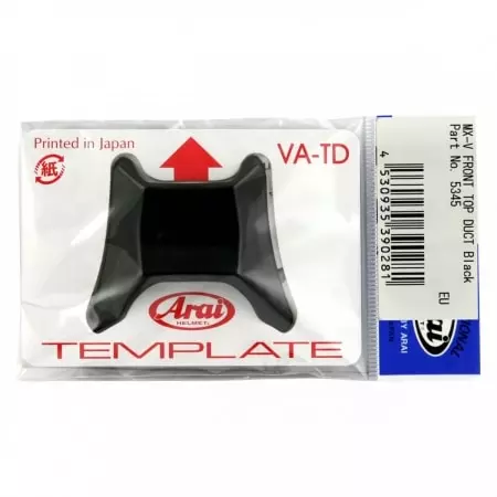 Ventilation Arai Front Top Duct Noir