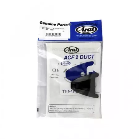 Ventilation Supérieure Avant Arai Air Conductor Front-2 Diamond Black Chaser-V Chaser-V Pro