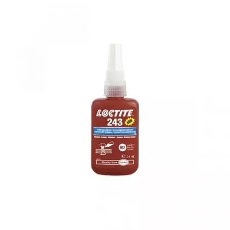 Frein Filet Moyen Loctite 243 Flacon 24ml