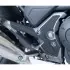 Adhésif Anti-Frottement R&G Racing Platines Repose-Pieds Noir 4 Pièces Honda NC700S 700X 750S 750X