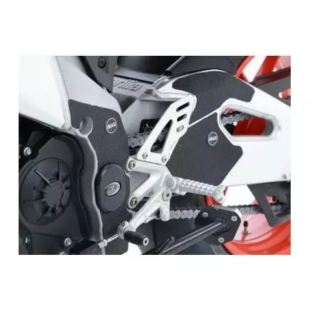 Adhésif Anti-Frottement R&G Racing Cadre Bras Oscillant Noir 5 Pièces Aprilia