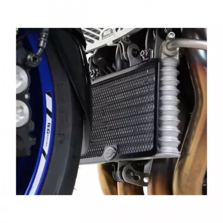Protection De Radiateur D'Huile R&G Racing Bleu Foncé Yamaha MT-10
