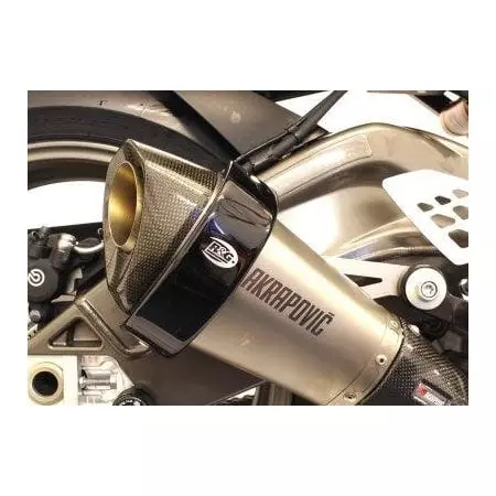 Protection De Silencieux R&G Racing Noir Akrapovic Hexagonal