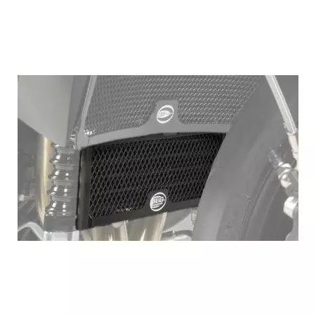 Protection De Radiateur (Huile) R&G Racing Noir Triumph Speed 94 R Speed Triple 1050 R