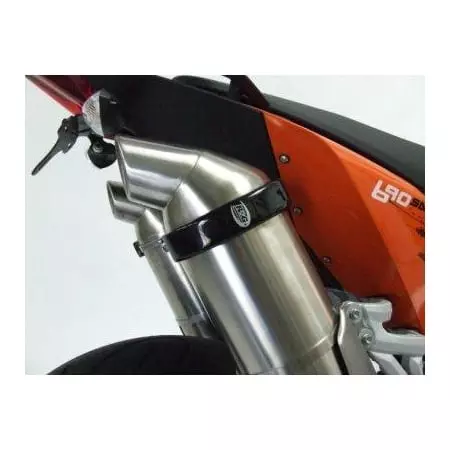 Protection De Silencieux Ovale R&G Racing Noir