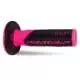 Poignées Progrip 801 Noir Rose Fluo