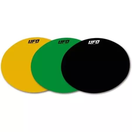 Planche Adhésive Ovale UFO Noir