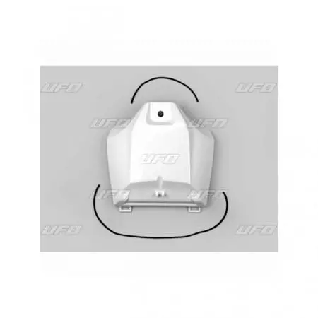 Couvre réservoir UFO Blanc Yamaha YZ450F