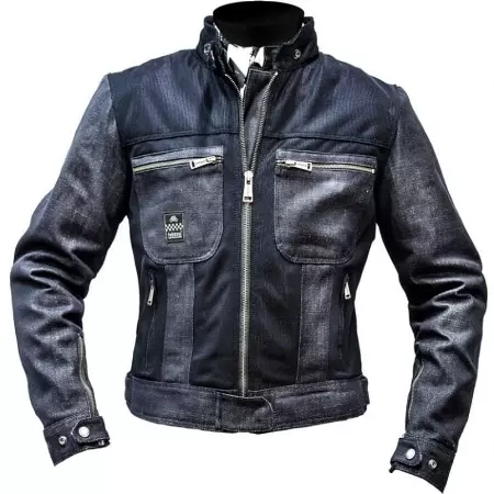 Blouson Femme Helstons Lady Genesis Mesh Bleu