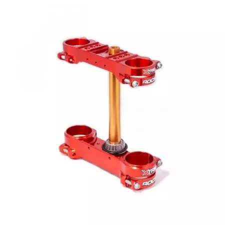 Té De Fourche Xtrig Rocs Tech Rouge Offset 22.5 mm - Partie cycle XTRIG
