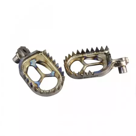 Repose-Pieds Scar Titane Pour Husqvarna TC TE FC FE 125 Et + - Partie cycle SCAR