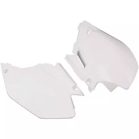 Plaques Latérales Racetech Blanc Yamaha WR250F 450F