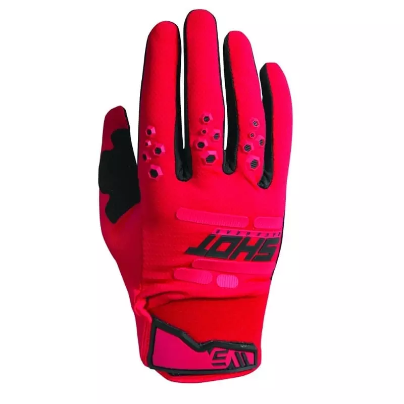 Gants Cross Shot Vision Rouge