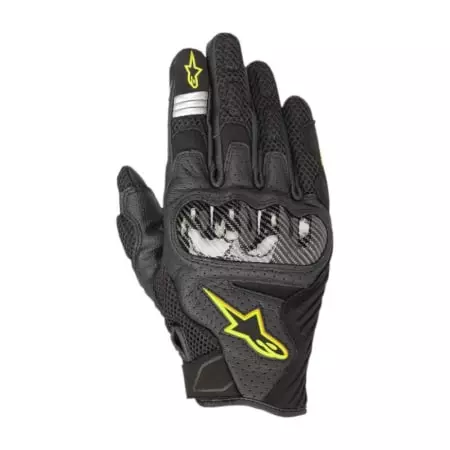 Gants Alpinestars SMX-1 Air V2 Noir Jaune Fluo