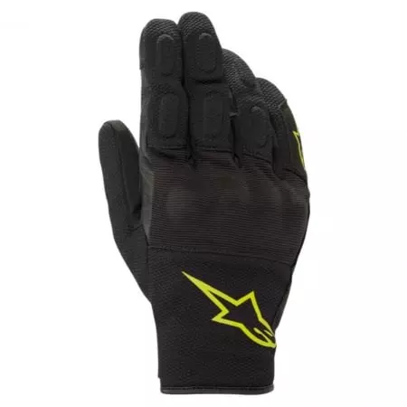 Gants Alpinestars S-Max Drystar Noir Jaune Fluo