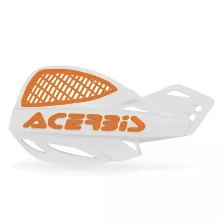 Protège-Mains Acerbis Uniko Vented Blanc Orange