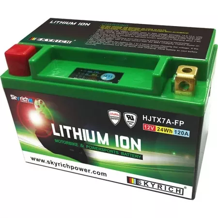 Batterie Skyrich Lithium HJTX7A-FP 12V 2Ah - Prête À L'emploi
