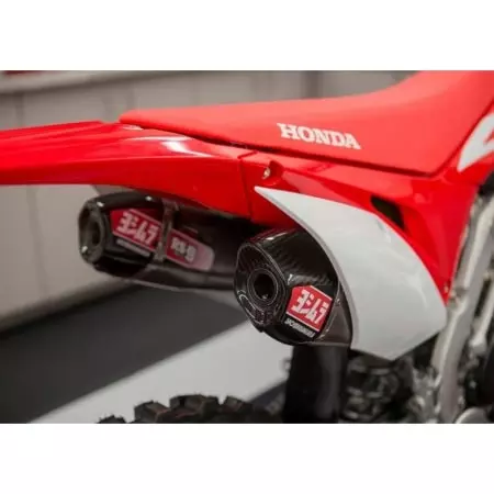 Ligne complète YOSHIMURA USA RS-9T inox/silencieux inox Pour Honda CRF450R/RX - Echappement moto YOSHIMURA