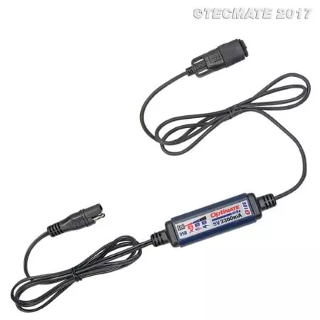 Chargeur USB Tecmate SAE 2M