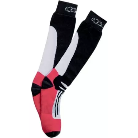 Chaussettes Racing Road Noir Rouge