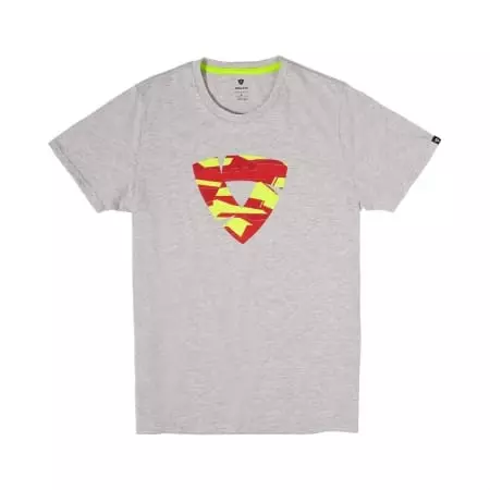 T-Shirt REV'IT Manor Gris Rouge