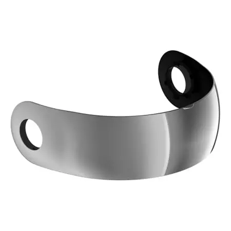 Visière Bandeau Roof RO35 Cooper Iridium Argent