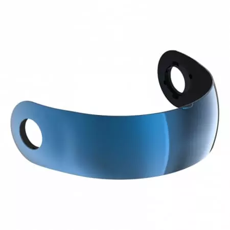 Visière Bandeau Roof RO35 Cooper Iridium Bleu