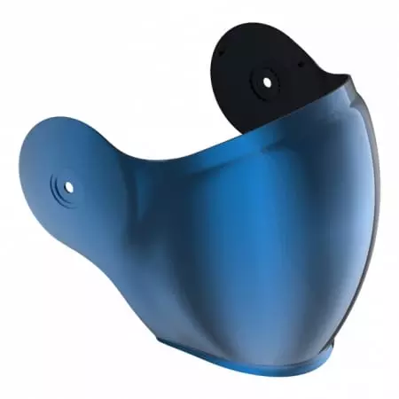 Visière Roof RO38 Voyager / Rover Iridium Bleu