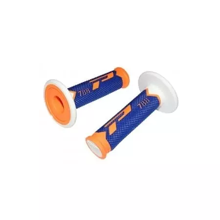 Poignées Progrip 788 Fluo Orange Bleu Blanc