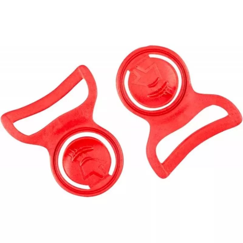Kit De Boucles Alpinestars Pour Genouillères Fluid Rouge